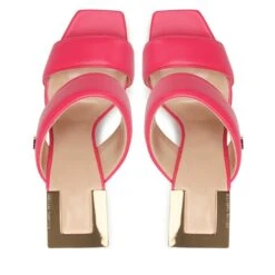 Mules / Sandales De Bain Elisabetta Franchi SA-66L-32E2-560 Fuxia -Chaussure Soldes Boutique mules sandales de bain elisabetta franchi sa 66l 32e2 560 fuxia 4