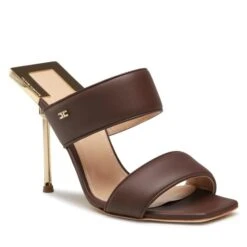 Mules / Sandales De Bain Elisabetta Franchi SA-66L-32E2-D88 Fondente