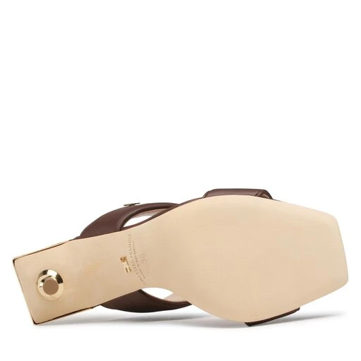 Mules / Sandales De Bain Elisabetta Franchi SA-66L-32E2-D88 Fondente 6 Mules / Sandales De Bain Elisabetta Franchi SA-66L-32E2-D88 Fondente – Image 4