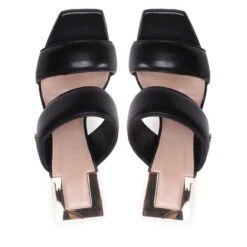 Mules / Sandales De Bain Elisabetta Franchi SA-66L-32E2-V580 Nero 110 11 Mules / Sandales De Bain Elisabetta Franchi SA-66L-32E2-V580 Nero 110 -Chaussure Soldes Boutique mules sandales de bain elisabetta franchi sa 66l 32e2 v580 nero 110 4