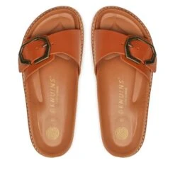 Mules / Sandales De Bain Genuins Gudi G104867 Camel -Chaussure Soldes Boutique mules sandales de bain genuins gudi g104867 camel 3