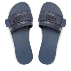 Mules / Sandales De Bain Guess Elyze2 FL6E2L FAL19 BLUE -Chaussure Soldes Boutique mules sandales de bain guess elyze2 fl6e2l fal19 blue 4