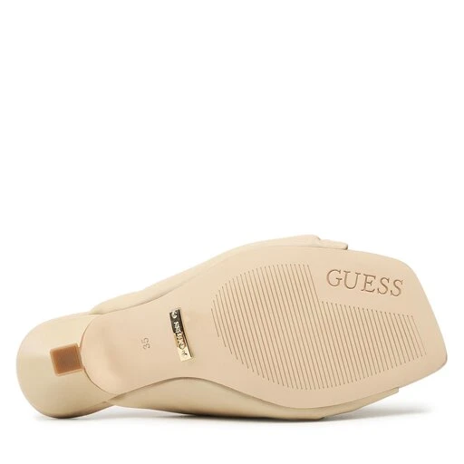 Mules / Sandales De Bain Guess Rinah FL6RNH LEA03 SAND 6 Mules / Sandales De Bain Guess Rinah FL6RNH LEA03 SAND – Image 4