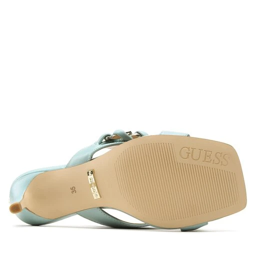 Mules / Sandales De Bain Guess Valaly FL6VLY LEA03 AQUA 6 Mules / Sandales De Bain Guess Valaly FL6VLY LEA03 AQUA – Image 4