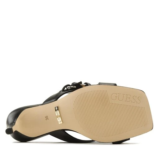 Mules / Sandales De Bain Guess Valaly FL6VLY LEA03 BLACK 6 Mules / Sandales De Bain Guess Valaly FL6VLY LEA03 BLACK – Image 4