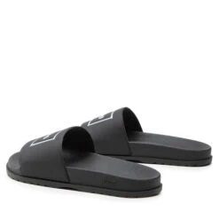 Mules / Sandales De Bain Hugo Match It Slid 50481244 10245811 01 Black 001 -Chaussure Soldes Boutique mules sandales de bain hugo match it slid 50481244 10245811 01 black 001 2