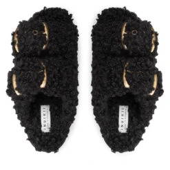 Mules / Sandales De Bain Inuikii Vegan Buckle Slide 70104-223 Black -Chaussure Soldes Boutique mules sandales de bain inuikii vegan buckle slide 70104 223 black 4