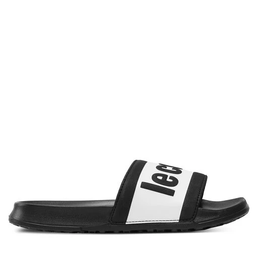 Mules / Sandales De Bain Le Coq Sportif Slide Binding Metallic 2310325 Black/Optical White 4 Mules / Sandales De Bain Le Coq Sportif Slide Binding Metallic 2310325 Black/Optical White – Image 2