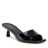 Mules / Sandales De Bain MICHAEL Michael Kors Amal Kitten Sandal 40F2AMMA2A Black -Chaussure Soldes Boutique mules sandales de bain michael michael kors amal kitten sandal 40f2amma2a black