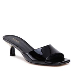 Mules / Sandales De Bain MICHAEL Michael Kors Amal Kitten Sandal 40F2AMMA2A Black
