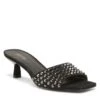 Mules / Sandales De Bain MICHAEL Michael Kors Amal Kitten Sandal 40F2AMMA2S Black/Black -Chaussure Soldes Boutique mules sandales de bain michael michael kors amal kitten sandal 40f2amma2s black black