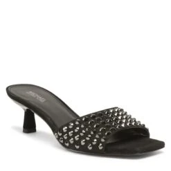 Mules / Sandales De Bain MICHAEL Michael Kors Amal Kitten Sandal 40F2AMMA2S Black/Black