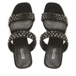 Mules / Sandales De Bain MICHAEL Michael Kors Clara Sandal 40F2CLHS3S Black/Black 11 Mules / Sandales De Bain MICHAEL Michael Kors Clara Sandal 40F2CLHS3S Black/Black -Chaussure Soldes Boutique mules sandales de bain michael michael kors clara sandal 40f2clhs3s black black 4