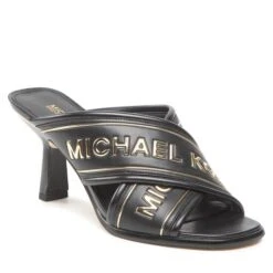 Mules / Sandales De Bain MICHAEL Michael Kors Gideon Mule 40T2GDMS1L Black
