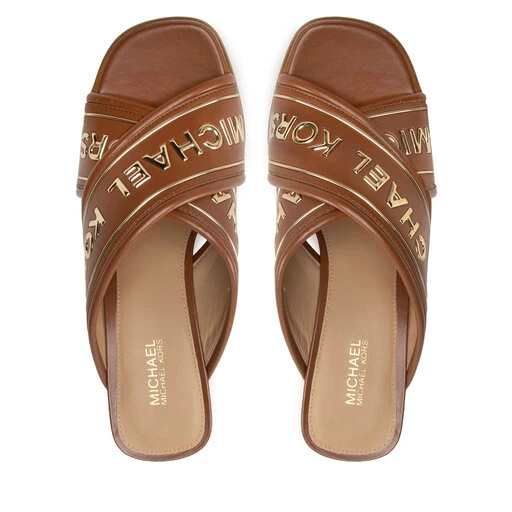 Mules / Sandales De Bain MICHAEL Michael Kors Gideon Mule 40T2GDMS1L Luggage 7 Mules / Sandales De Bain MICHAEL Michael Kors Gideon Mule 40T2GDMS1L Luggage – Image 5