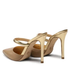 Mules / Sandales De Bain MICHAEL Michael Kors Jessa Mule Pump 40R3JSHP1L Camel -Chaussure Soldes Boutique mules sandales de bain michael michael kors jessa mule pump 40r3jshp1l camel 2