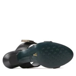 Mules / Sandales De Bain Patrizia Pepe 8X0048/L011-K103 Nero -Chaussure Soldes Boutique mules sandales de bain patrizia pepe 8x0048 l011 k103 nero 3