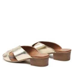 Mules / Sandales De Bain Piazza 900099 Gold 82 -Chaussure Soldes Boutique mules sandales de bain piazza 900099 gold 82 2