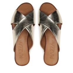 Mules / Sandales De Bain Piazza 900099 Gold 82 -Chaussure Soldes Boutique mules sandales de bain piazza 900099 gold 82 4