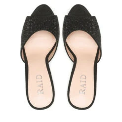Mules / Sandales De Bain Raid Aamirah Black -Chaussure Soldes Boutique mules sandales de bain raid aamirah black 4