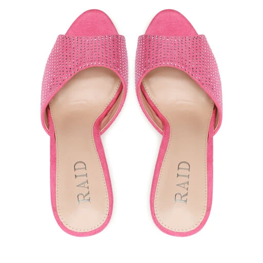 Mules / Sandales De Bain Raid Aamirah Pink Suede 7 Mules / Sandales De Bain Raid Aamirah Pink Suede – Image 5