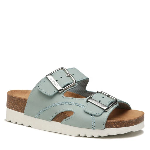 Mules / Sandales De Bain Scholl Moldava Wedge Ad MF30623 Pale Blue/White 2340 3 Mules / Sandales De Bain Scholl Moldava Wedge Ad MF30623 Pale Blue/White 2340