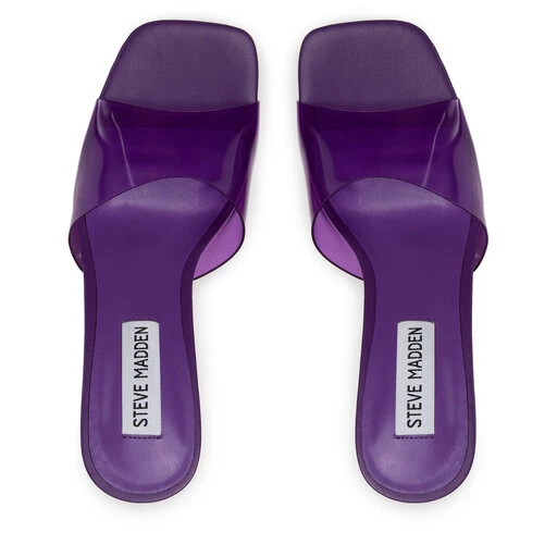 Mules / Sandales De Bain Steve Madden Lipa SM11002020-02002-AF8 Dark Purple 7 Mules / Sandales De Bain Steve Madden Lipa SM11002020-02002-AF8 Dark Purple – Image 5