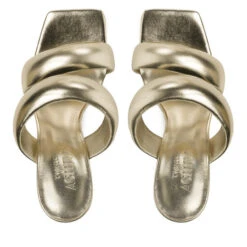 Mules / Sandales De Bain TWINSET 231ACT014 Light Gold 10059 -Chaussure Soldes Boutique mules sandales de bain twinset 231act014 light gold 10059 4