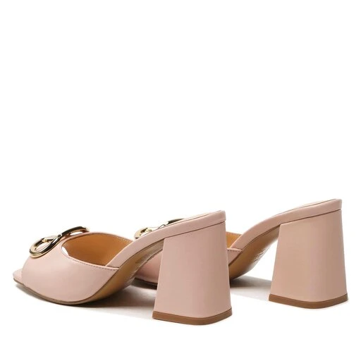 Mules / Sandales De Bain TWINSET 231TCP126 Pink Mousse 03895 5 Mules / Sandales De Bain TWINSET 231TCP126 Pink Mousse 03895 – Image 3