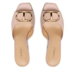 Mules / Sandales De Bain TWINSET 231TCP126 Pink Mousse 03895 11 Mules / Sandales De Bain TWINSET 231TCP126 Pink Mousse 03895 -Chaussure Soldes Boutique mules sandales de bain twinset 231tcp126 pink mousse 03895 4