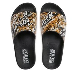 Mules / Sandales De Bain Versace Jeans Couture 73VA3SQ3 ZS360 G89 -Chaussure Soldes Boutique mules sandales de bain versace jeans couture 73va3sq3 zs360 g89 4