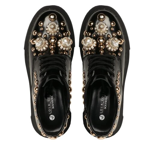 Richelieus & Derbies Sca'viola S-72 Black 7 Richelieus & Derbies Sca'viola S-72 Black – Image 5