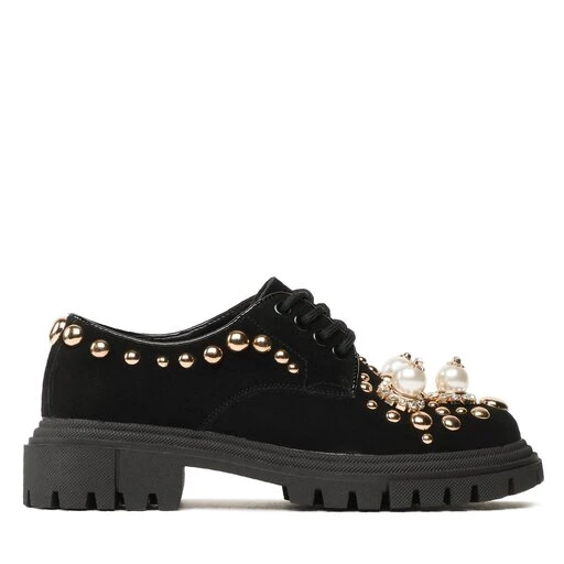 Richelieus & Derbies Sca'viola S-73 Black Suede 4 Richelieus & Derbies Sca'viola S-73 Black Suede – Image 2