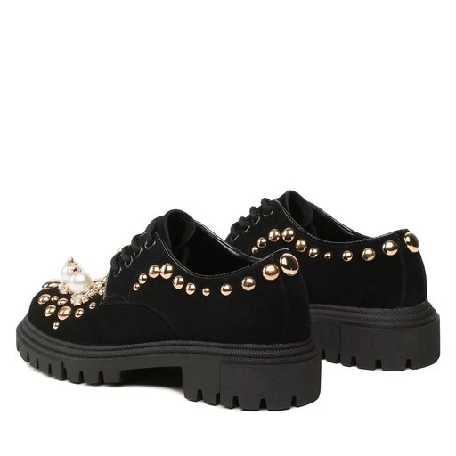 Richelieus & Derbies Sca'viola S-73 Black Suede 5 Richelieus & Derbies Sca'viola S-73 Black Suede – Image 3