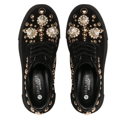 Richelieus & Derbies Sca'viola S-73 Black Suede 7 Richelieus & Derbies Sca'viola S-73 Black Suede – Image 5