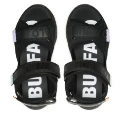 Sandales Buffalo Binary O BN16021141 Black 11 Sandales Buffalo Binary O BN16021141 Black -Chaussure Soldes Boutique sandales buffalo binary o bn16021141 black 4