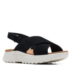 Sandales Clarks DashLite Wish 26171948 Black Sde