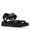 Sandales Clarks Sunder Range 26171886 Black Leather -Chaussure Soldes Boutique sandales clarks sunder range 26171886 black leather