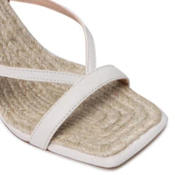 Sandales Coach Kaia Leather CA557 Chalk -Chaussure Soldes Boutique sandales coach kaia leather ca557 chalk 5