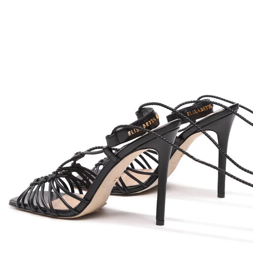 Sandales Elisabetta Franchi SA-09B-31E2-V650 Nero 110 5 Sandales Elisabetta Franchi SA-09B-31E2-V650 Nero 110 – Image 3