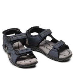 Sandales Geox U S.Strada D U8224D 0BC50 C4422 Navy/Dk Grey -Chaussure Soldes Boutique sandales geox u s strada d u8224d 0bc50 c4422 navy dk grey 4