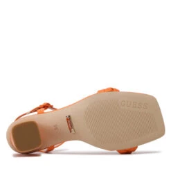Sandales Guess Cadhna FL6CDN ELE03 ORANG -Chaussure Soldes Boutique sandales guess cadhna fl6cdn ele03 orang 3