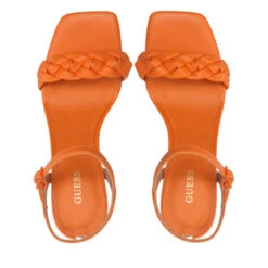 Sandales Guess Cadhna FL6CDN ELE03 ORANG -Chaussure Soldes Boutique sandales guess cadhna fl6cdn ele03 orang 4