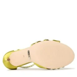 Sandales Guess Kadisha FL6KAD SAT07 GREEN -Chaussure Soldes Boutique sandales guess kadisha fl6kad sat07 green 3