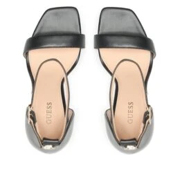 Sandales Guess Morra FL5MRR LEA03 BLACK -Chaussure Soldes Boutique sandales guess morra fl5mrr lea03 black 4