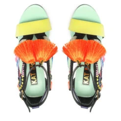Sandales Kat Maconie Aya Lime Punch/Mint -Chaussure Soldes Boutique sandales kat maconie aya lime punch mint 3