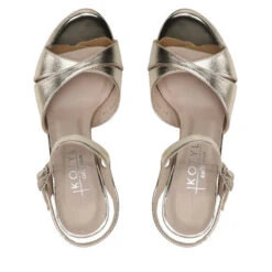 Sandales Kotyl 2595 Złoty Lustro 11 Sandales Kotyl 2595 Złoty Lustro -Chaussure Soldes Boutique sandales kotyl 2595 zloty lustro 4