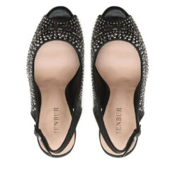 Sandales Menbur 23346 Negro 0001 -Chaussure Soldes Boutique sandales menbur 23346 negro 0001 4