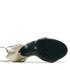 Sandales Patrizia Pepe 8X0431/L007-Y346 Platinum -Chaussure Soldes Boutique sandales patrizia pepe 8x0431 l007 y346 platinum 3