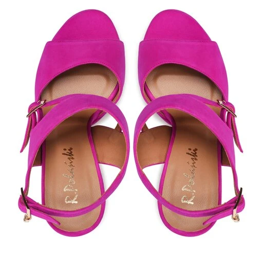 Sandales R.Polański 1634 Fuksja Zamsz 7 Sandales R.Polański 1634 Fuksja Zamsz – Image 5